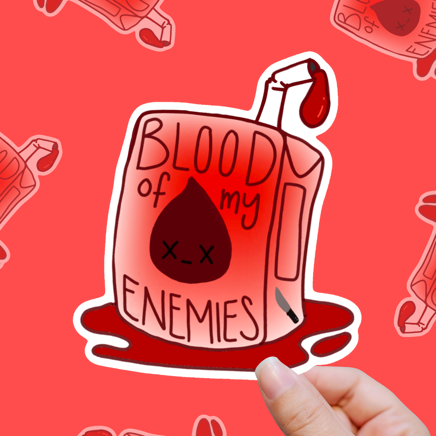 Blood of My Enemies – Fuel of Choice vinyl sticker