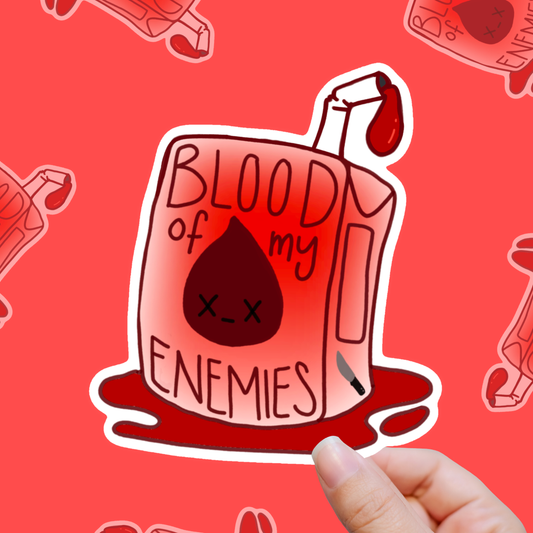 Blood of My Enemies – Fuel of Choice vinyl sticker