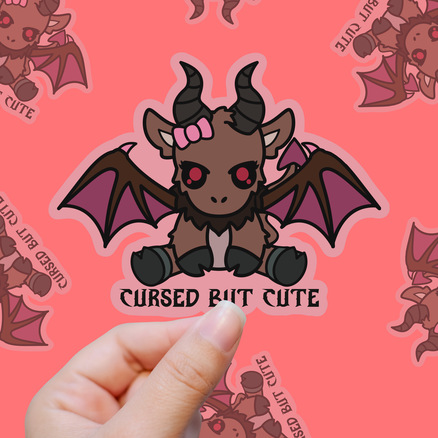 Jersey Devil – Pine Barrens Royalty vinyl sticker