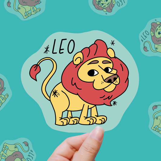 Leo – Extra by Birthright vinyl sticker