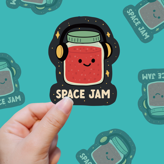 Space Jam – Cosmic Bops Only vinyl sticker